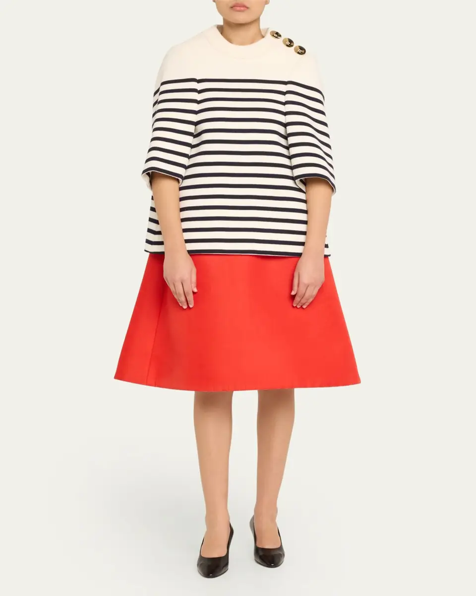 Marc Jacobs Runway Aline Silk-Blend Skirt | Thumbnail 2