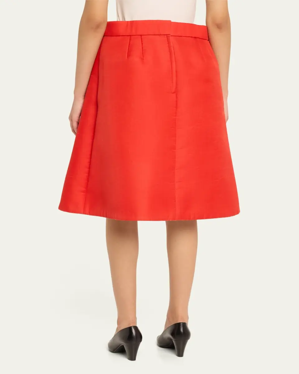Marc Jacobs Runway Aline Silk-Blend Skirt | Thumbnail 3