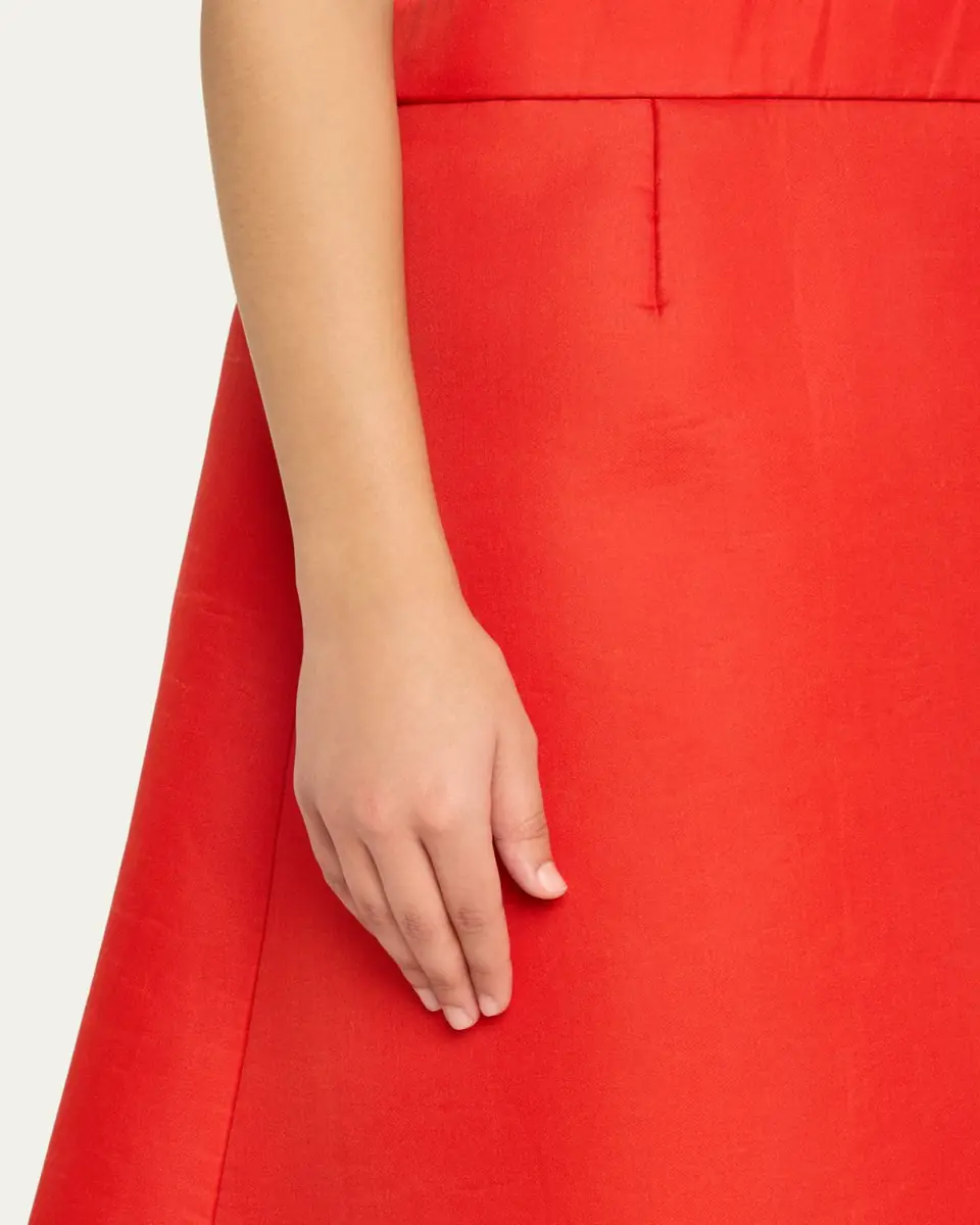 Marc Jacobs Runway Aline Silk-Blend Skirt | Thumbnail 5