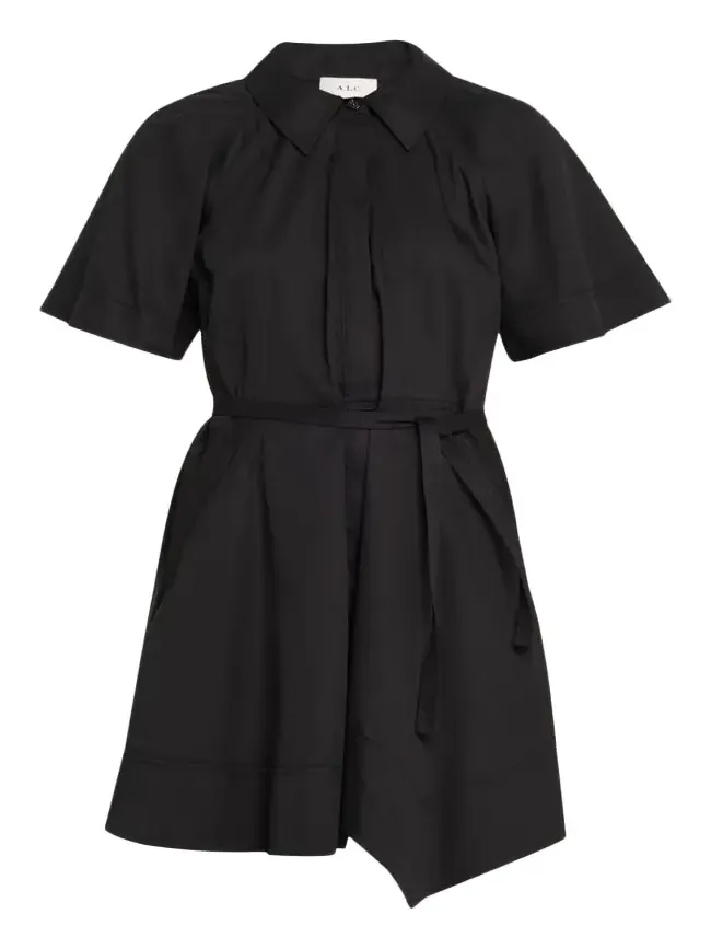 Julie Short-Sleeve Shirtdress