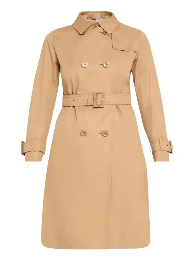 Delon Double-Breasted Trench Coat