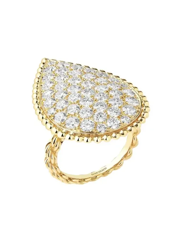 XL 18K Yellow Gold Serpent Boheme Diamond Ring XL 18K Yellow Gold Serpent Boheme Diamond Ring