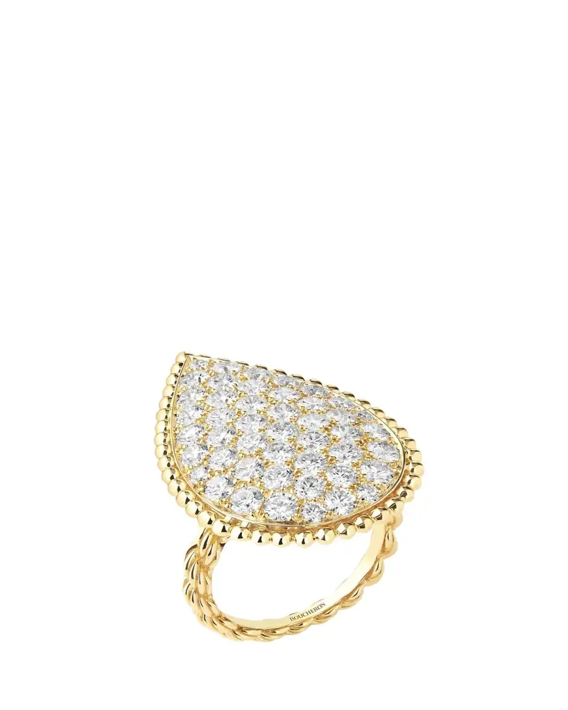 XL 18K Yellow Gold Serpent Boheme Diamond Ring XL 18K Yellow Gold Serpent Boheme Diamond Ring