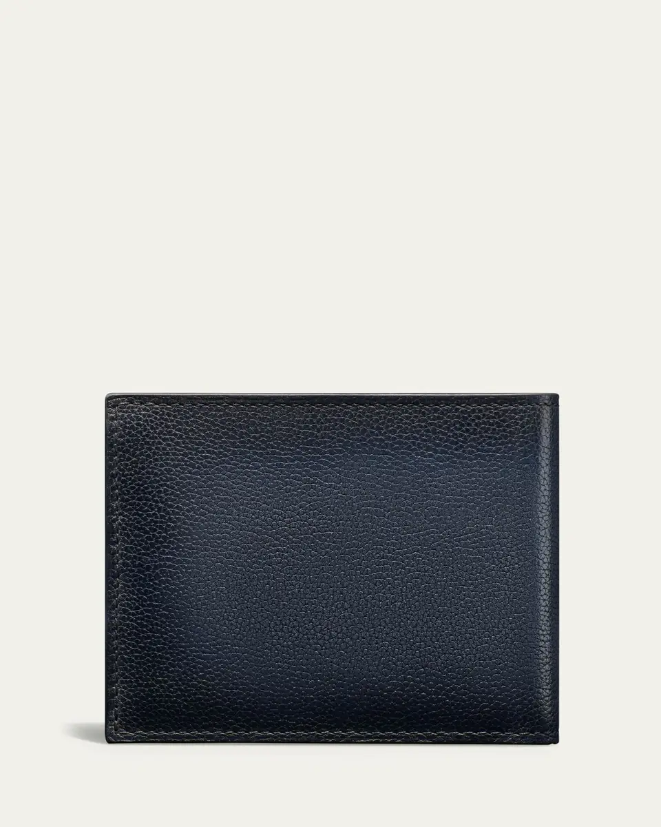 Berluti Men's Makore Scritto Leather Bifold Wallet | Thumbnail 2 Berluti Men's Makore Scritto Leather Bifold Wallet | Thumbnail 2