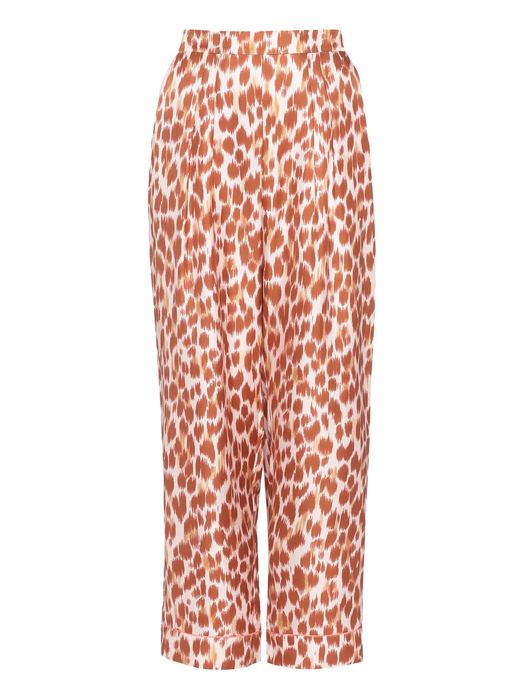 Eres Jaragua Cropped Abstract-Print Lounge Pants