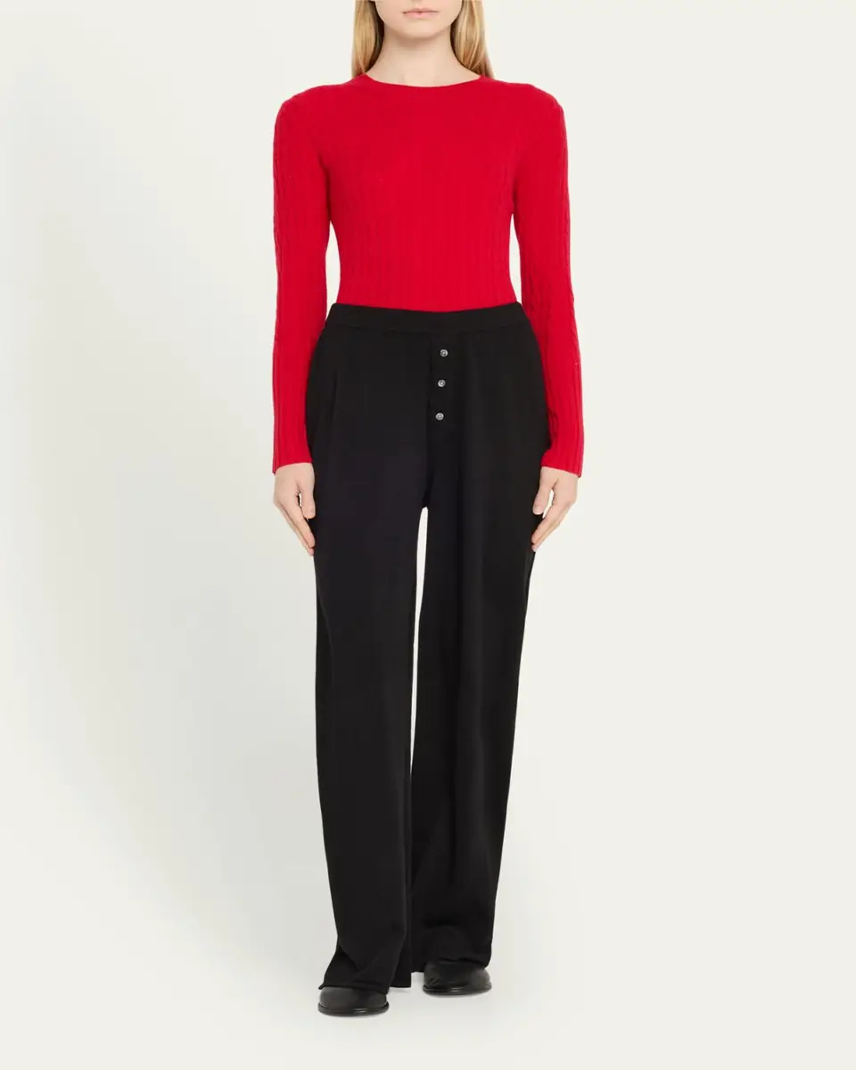 Guest In Residence Everywear Cashmere Knit Relaxed Pants | Thumbnail 2