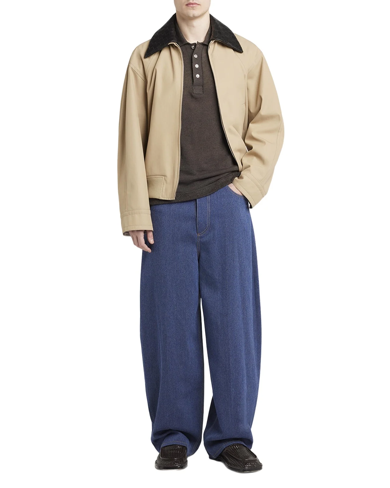 Men's Wide-Leg Drill Trousers Men's Wide-Leg Drill Trousers
