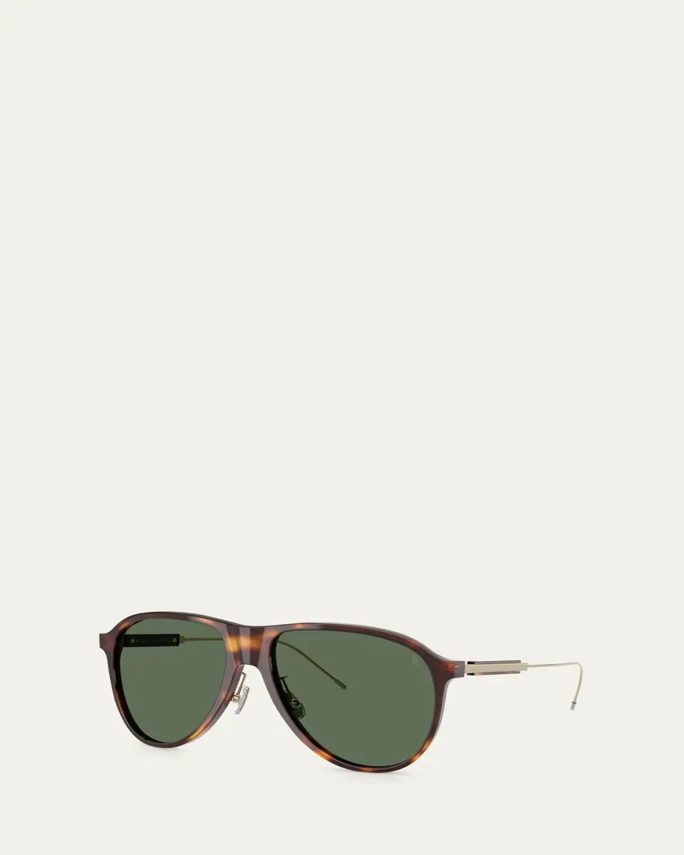 Brunello Cucinelli 0BC4011S Acetate Aviator Sunglasses | Thumbnail 3 Brunello Cucinelli 0BC4011S Acetate Aviator Sunglasses | Thumbnail 3
