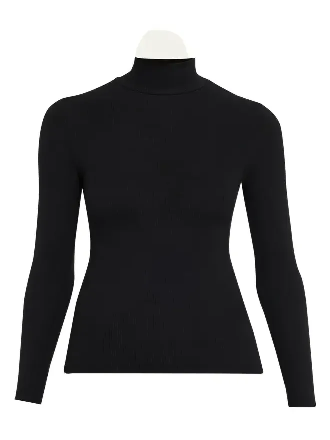 Ribbed Turtleneck Top Ribbed Turtleneck Top