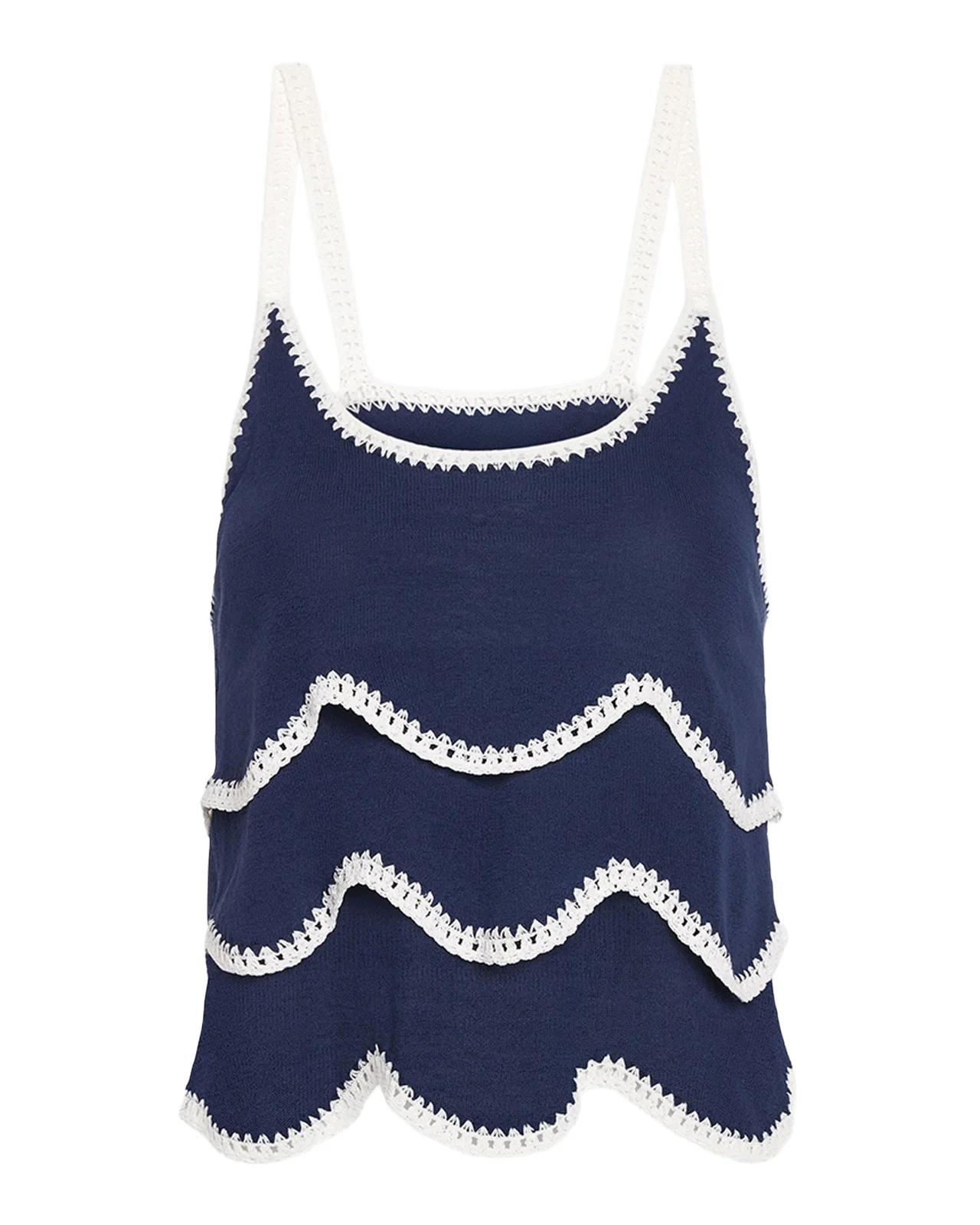 Ariel Embroidered Sleeveless Top Ariel Embroidered Sleeveless Top