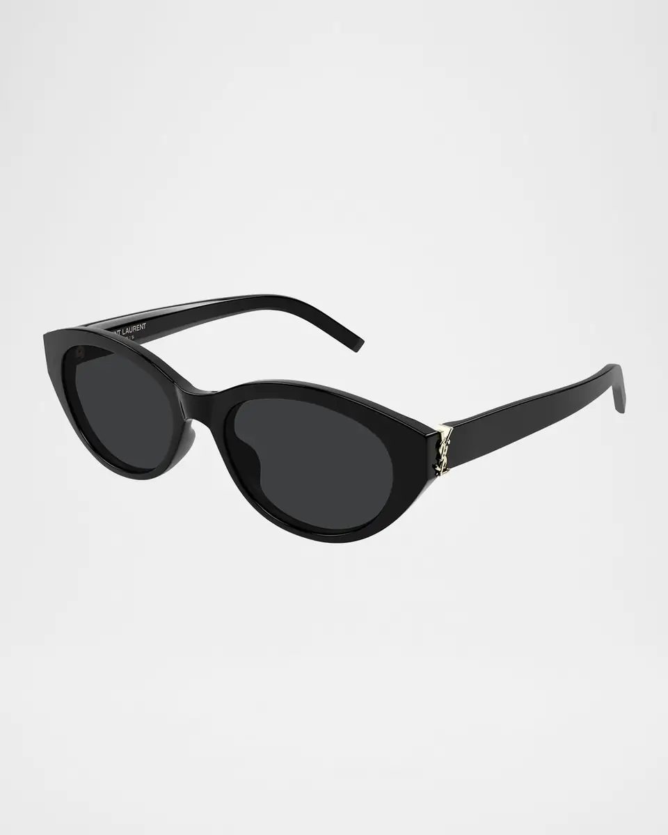 Saint Laurent Recycled Acetate Round Sunglasses | Thumbnail 2 Saint Laurent Recycled Acetate Round Sunglasses | Thumbnail 2