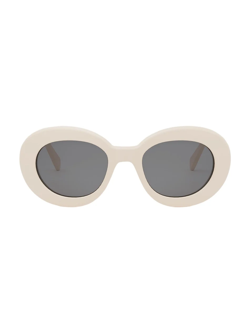 Triomphe Acetate Round Sunglasses Triomphe Acetate Round Sunglasses
