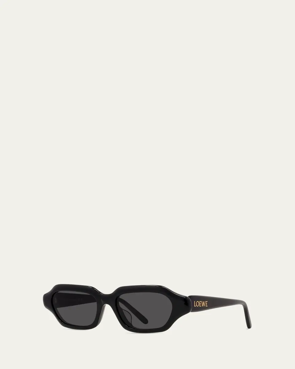 Loewe LW40157U Rectangle Acetate Sunglasses | Thumbnail 3 Loewe LW40157U Rectangle Acetate Sunglasses | Thumbnail 3