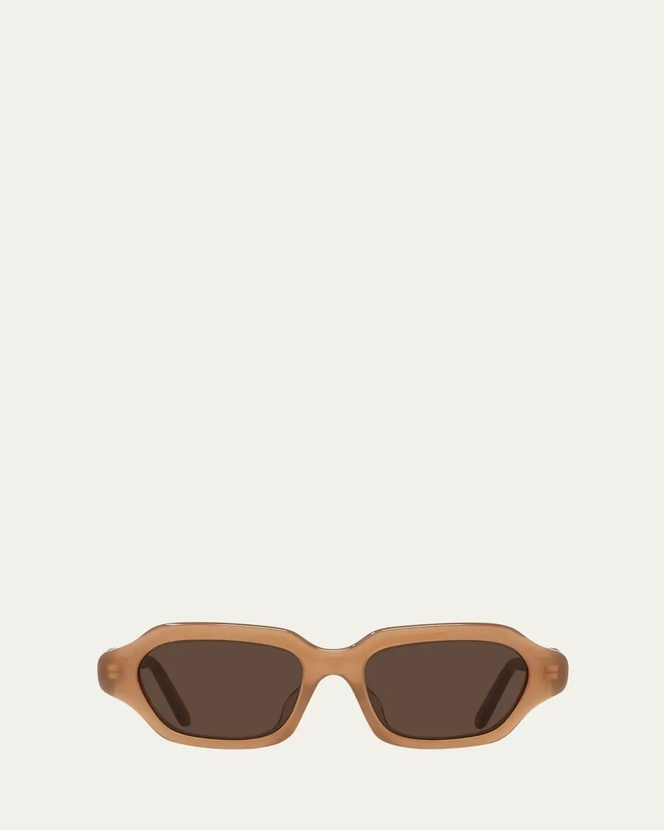 Loewe LW40157U Rectangle Acetate Sunglasses | Thumbnail 4 Loewe LW40157U Rectangle Acetate Sunglasses | Thumbnail 4