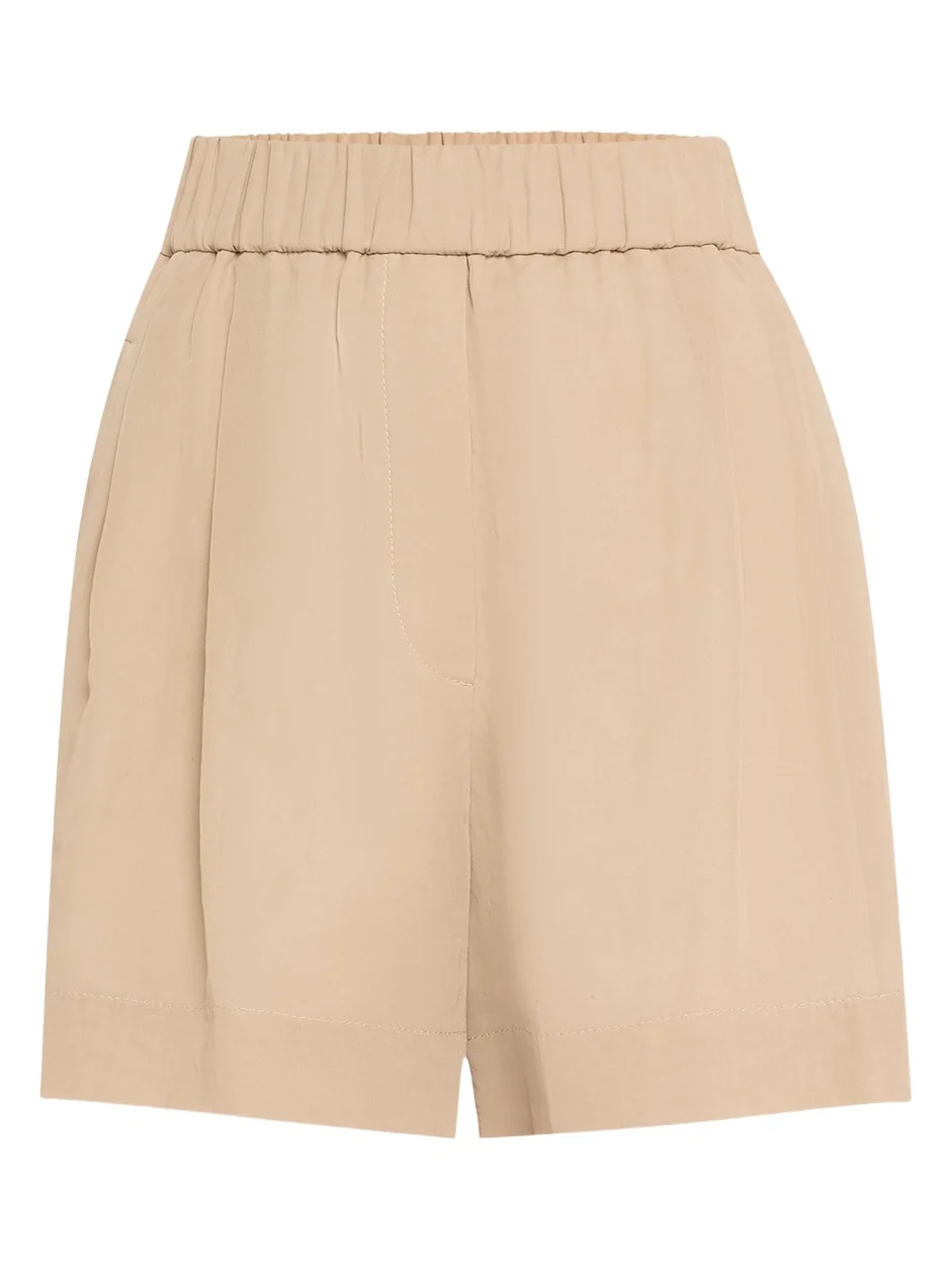 Pull-Up Cotton Gauze Shorts Pull-Up Cotton Gauze Shorts