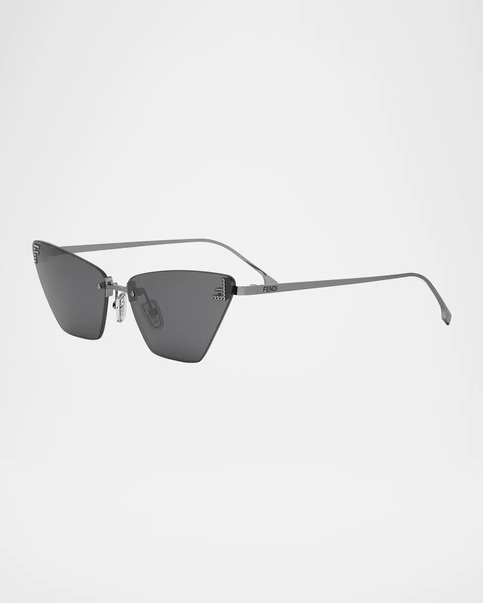 Fendi FE4160US Cat-Eye Crystalized Logo Sunglasses | Thumbnail 2 Fendi FE4160US Cat-Eye Crystalized Logo Sunglasses | Thumbnail 2