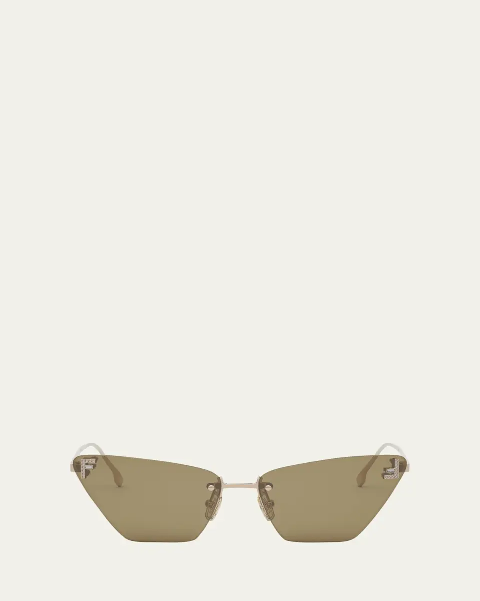 Fendi FE4160US Cat-Eye Crystalized Logo Sunglasses | Thumbnail 5 Fendi FE4160US Cat-Eye Crystalized Logo Sunglasses | Thumbnail 5