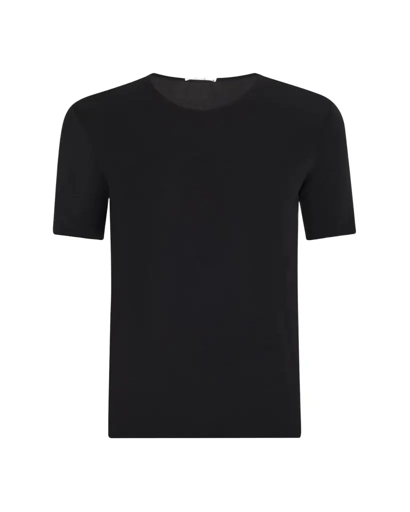 Wolford Pure Jersey Short-Sleeve Crewneck Top | Image 1 Wolford Pure Jersey Short-Sleeve Crewneck Top | Image 1