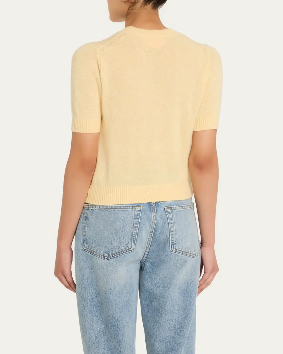 Guest in Residence Cashmere Sweater Tee | Thumbnail 7