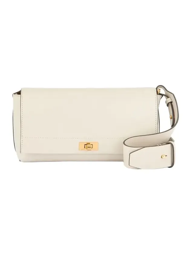Mortimer Shiny Calfskin Crossbody Bag