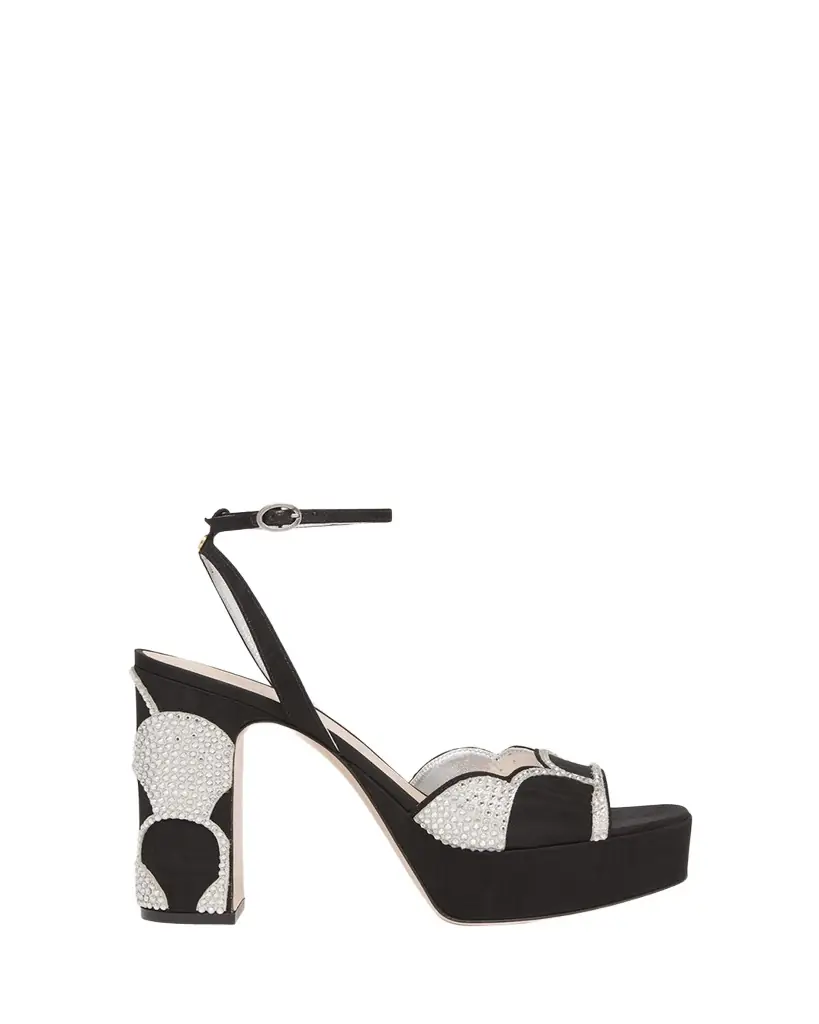 Bowow Strass Scallop Platform Sandals Bowow Strass Scallop Platform Sandals