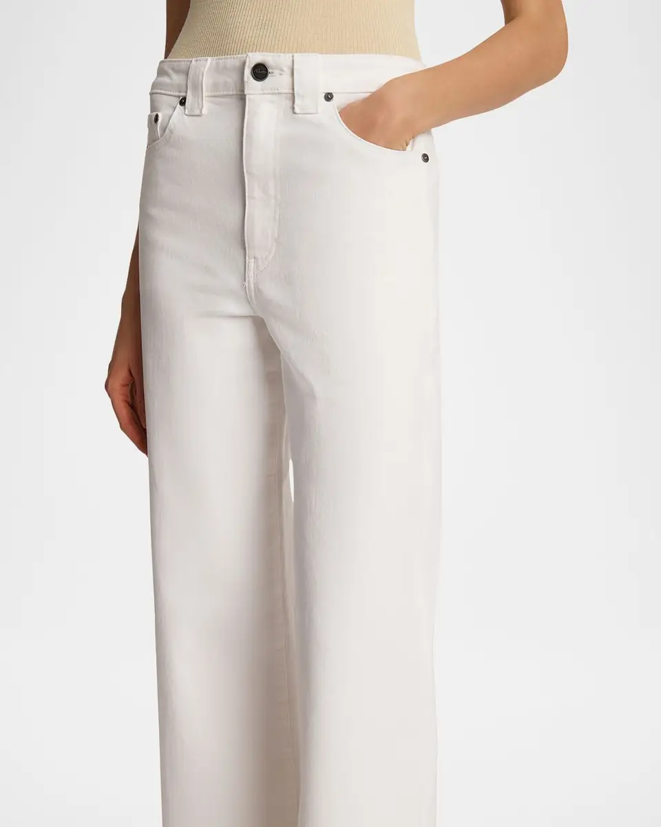Khaite Dane Mid-Rise Wide-Leg Jeans | Thumbnail 4