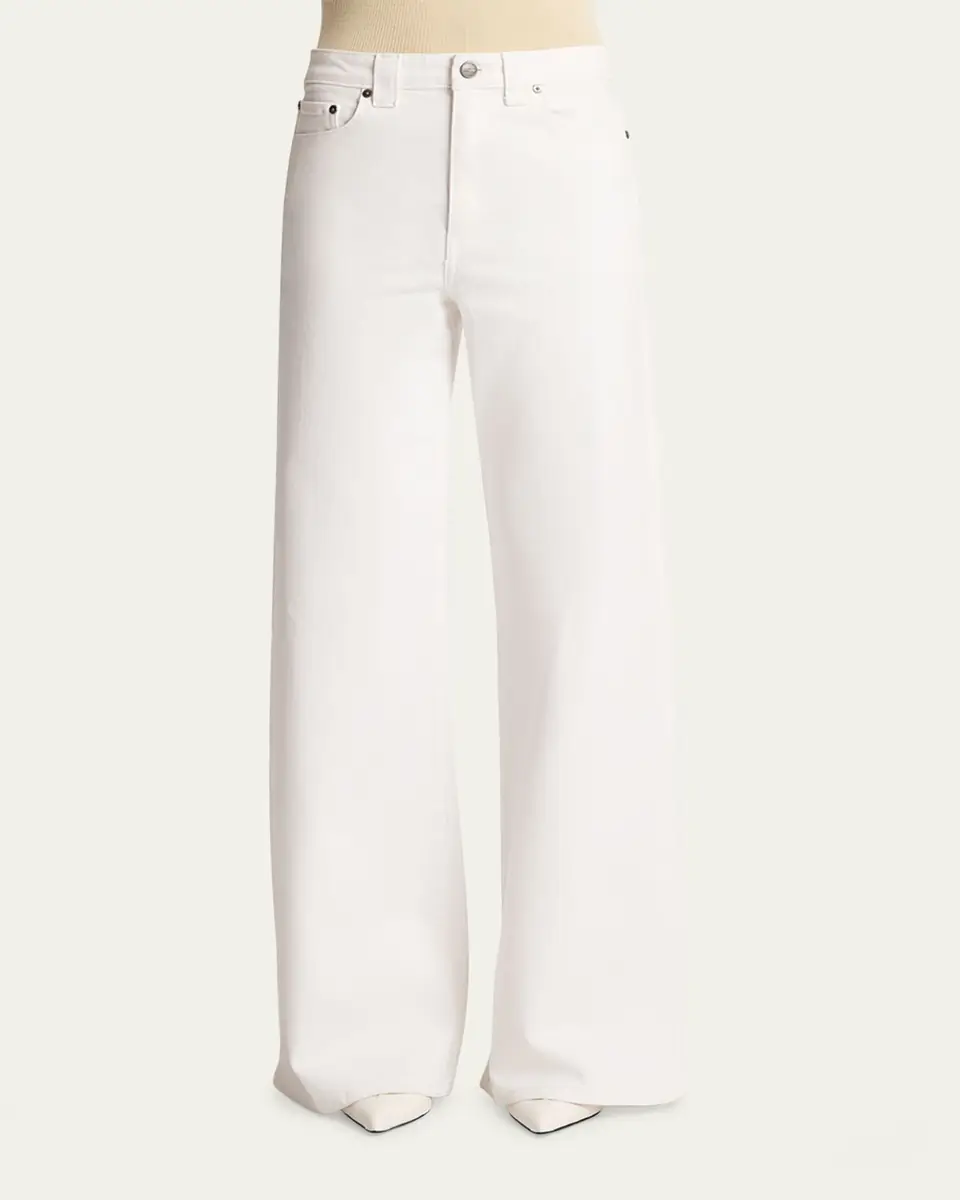 Khaite Dane Mid-Rise Wide-Leg Jeans | Thumbnail 6