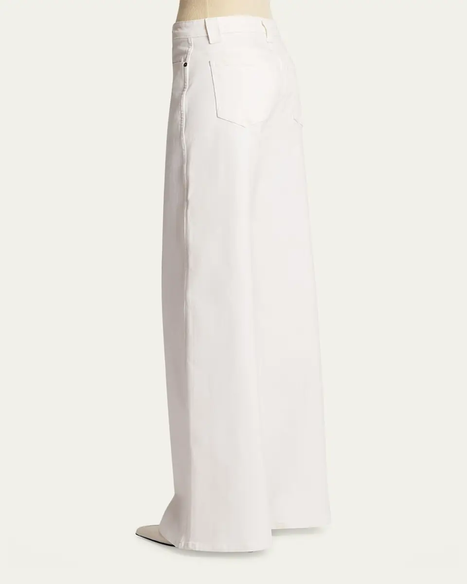 Khaite Dane Mid-Rise Wide-Leg Jeans | Thumbnail 7