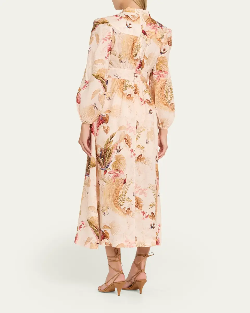 Zimmermann Ascension Plunge Maxi Dress | Thumbnail 3 Zimmermann Ascension Plunge Maxi Dress | Thumbnail 3