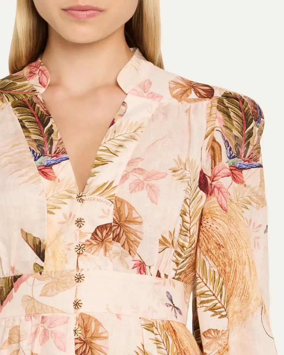 Zimmermann Ascension Plunge Maxi Dress | Thumbnail 5 Zimmermann Ascension Plunge Maxi Dress | Thumbnail 5