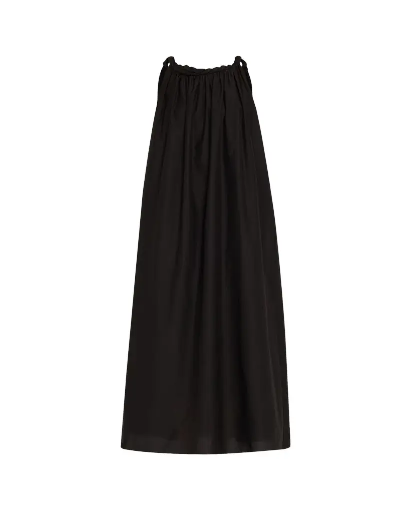 Kika Long Gathered Dress