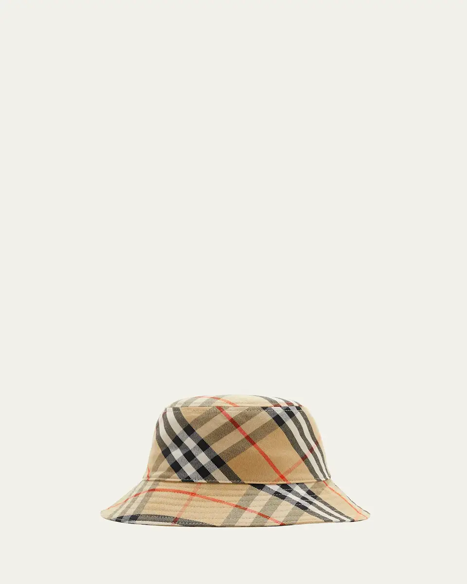Burberry Check EKD Bucket Hat | Thumbnail 2