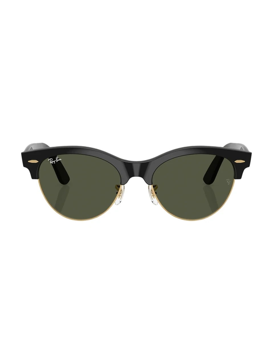 Clubmaster Way Plastic Square Sunglasses