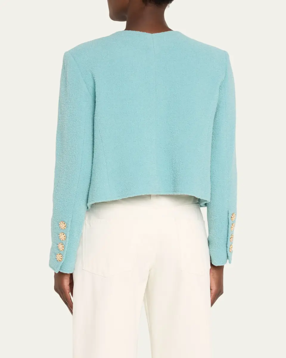 Libertine Aqua Boucle Heart Jacket | Thumbnail 3