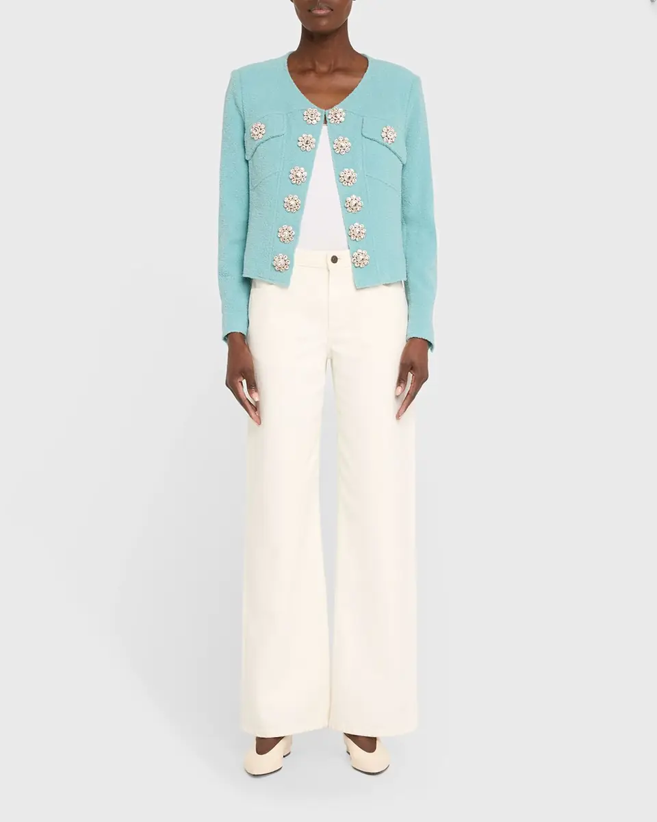 Libertine Aqua Boucle Heart Jacket | Thumbnail 6