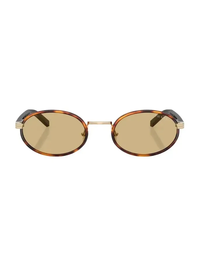 0PR B56S Steel Oval Sunglasses 0PR B56S Steel Oval Sunglasses