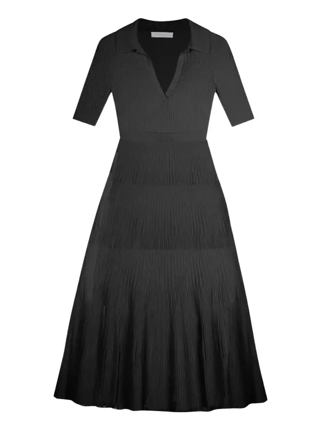 Pati Short-Sleeve Polo Midi Dress Pati Short-Sleeve Polo Midi Dress