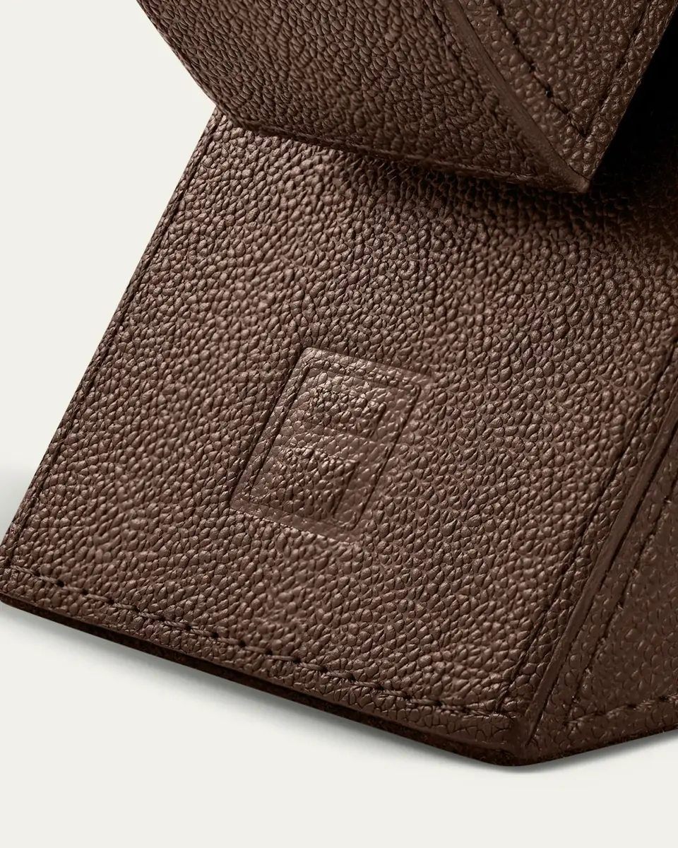 ASSOULINE Cubist R Leather Bookend | Thumbnail 4 ASSOULINE Cubist R Leather Bookend | Thumbnail 4