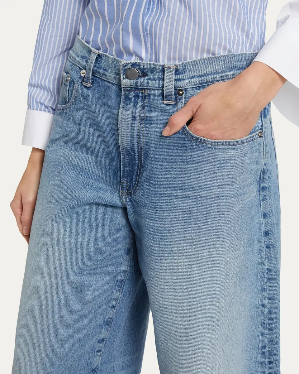 TWP Tiny Dancer Wide-Leg Jeans | Thumbnail 5