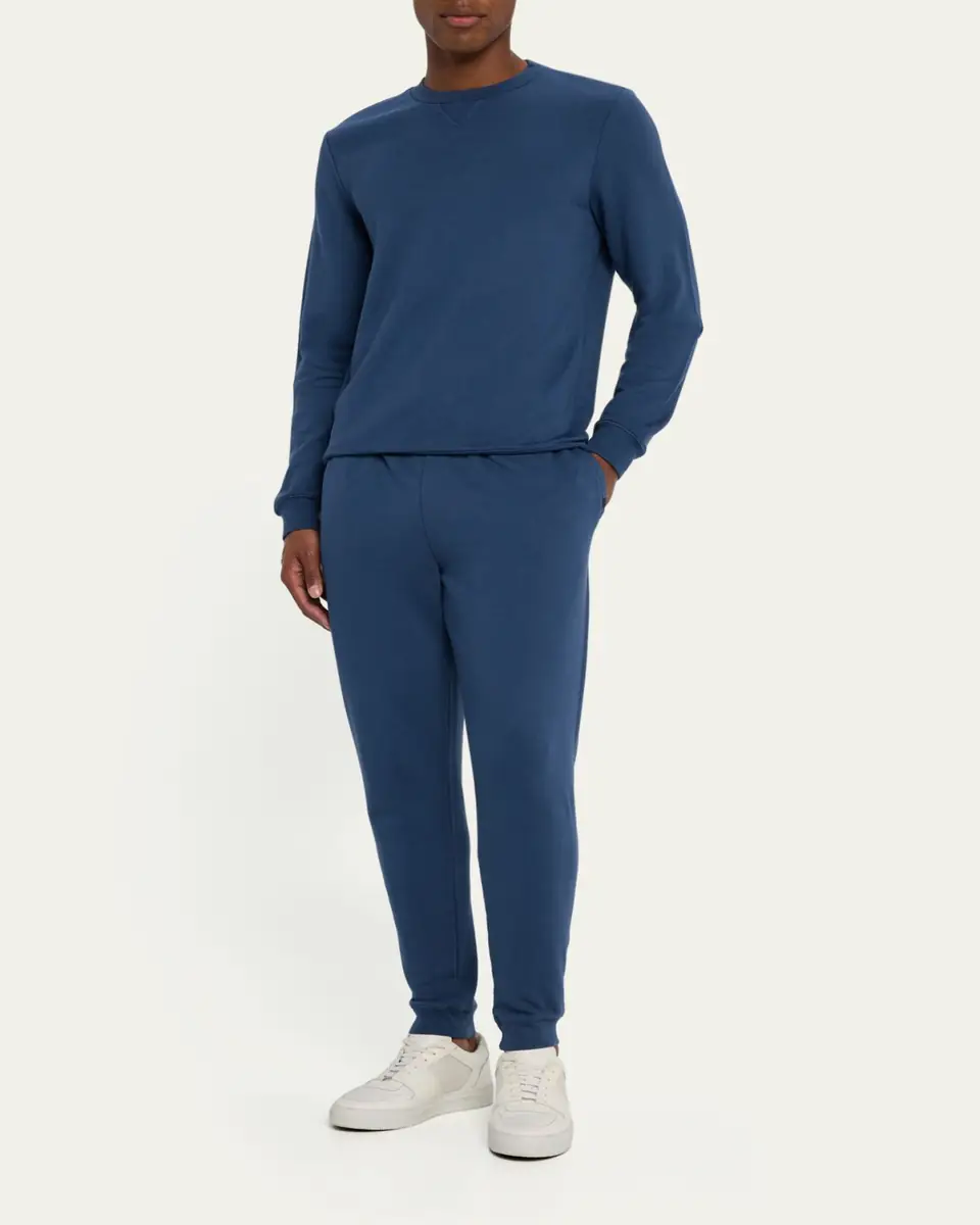 Derek Rose Men's Quinn Cotton-Modal Sweatpants | Thumbnail 2 Derek Rose Men's Quinn Cotton-Modal Sweatpants | Thumbnail 2
