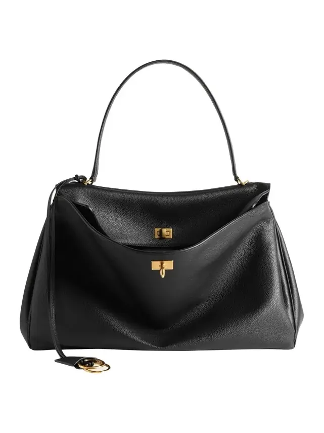 Rodeo Medium Grained Leather Top-Handle Bag Rodeo Medium Grained Leather Top-Handle Bag