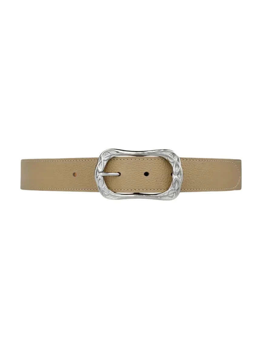 La Voluptueuse Buckle Leather Belt