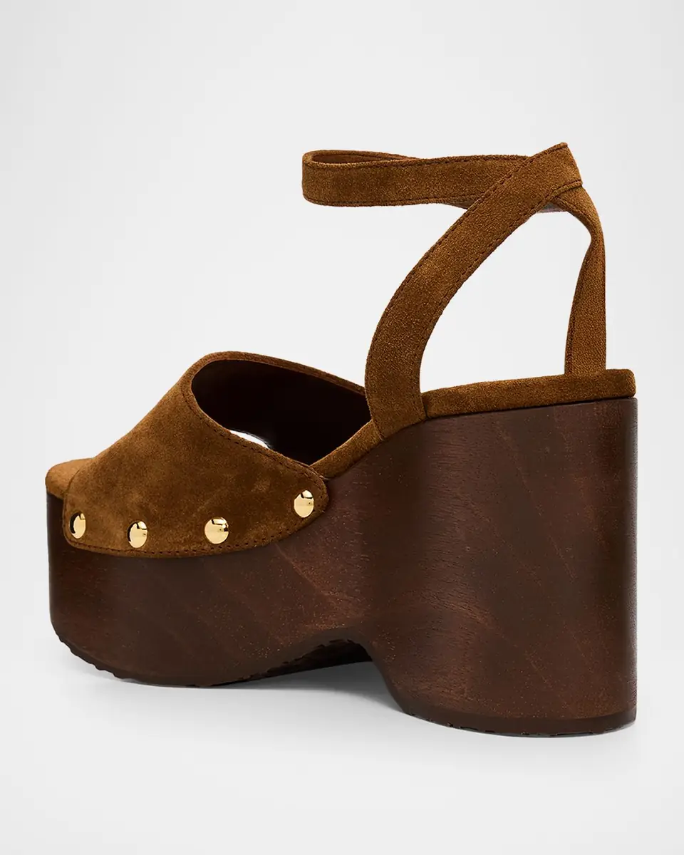 Gianvito Rossi Suede Ankle-Strap Platform Sandals | Thumbnail 27 Gianvito Rossi Suede Ankle-Strap Platform Sandals | Thumbnail 27