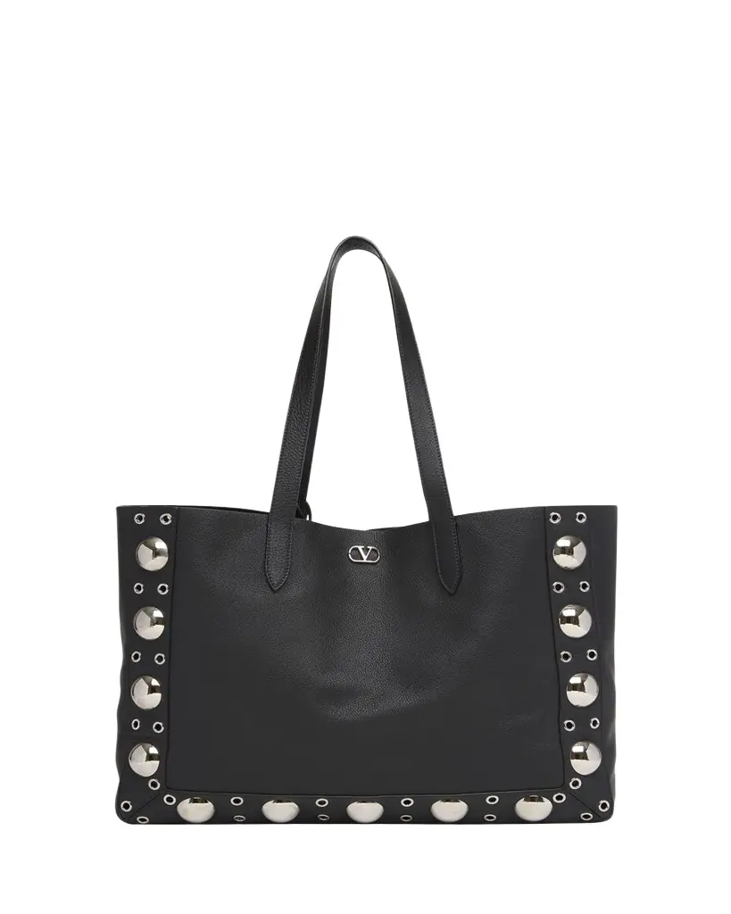 Men's Nellcote Large Studded Leather Tote Bag
