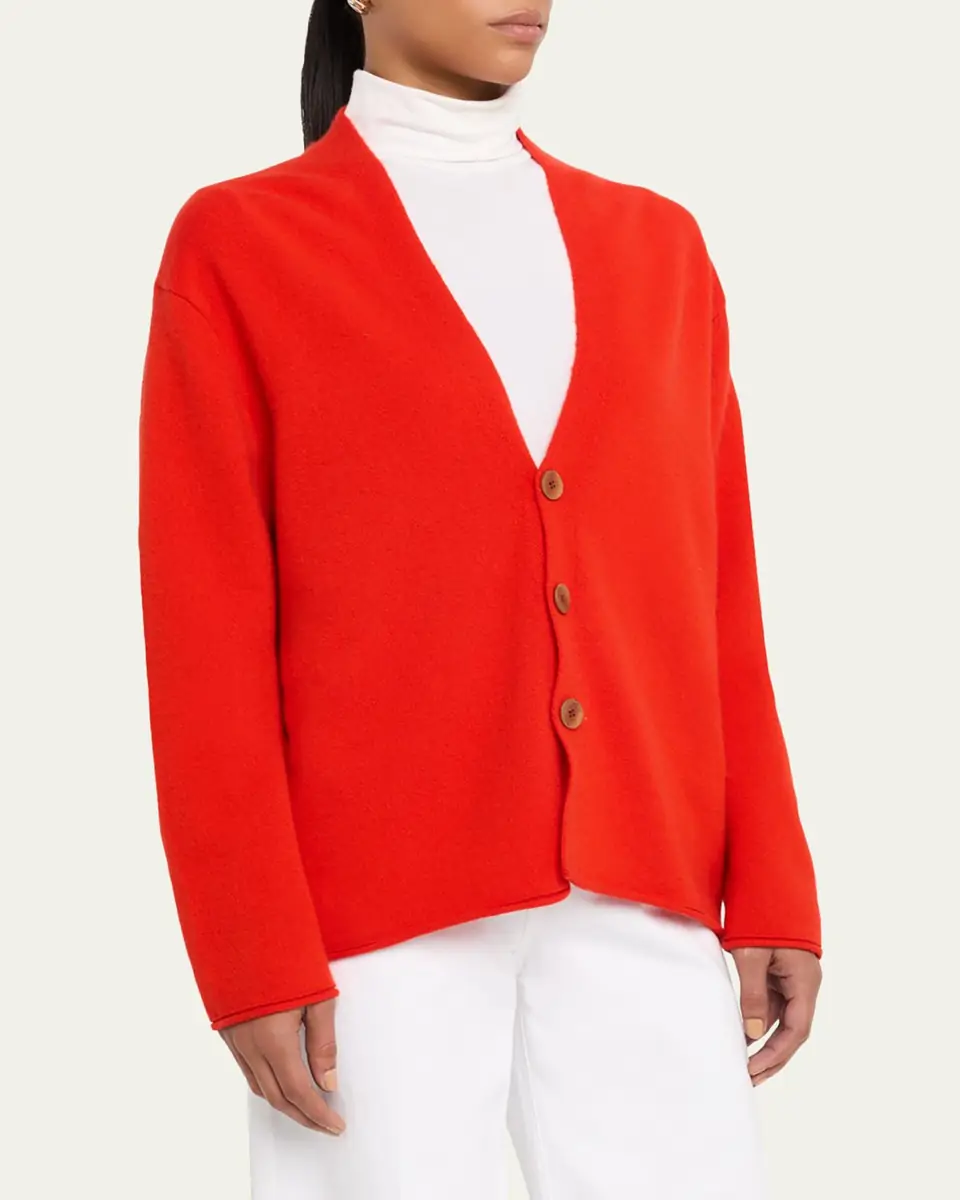 Guest in Residence Everywear Cashmere Knit Cardigan | Thumbnail 4 Guest in Residence Everywear Cashmere Knit Cardigan | Thumbnail 4