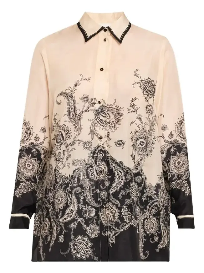 Rhiannon Relaxed Silk Shirt Rhiannon Relaxed Silk Shirt