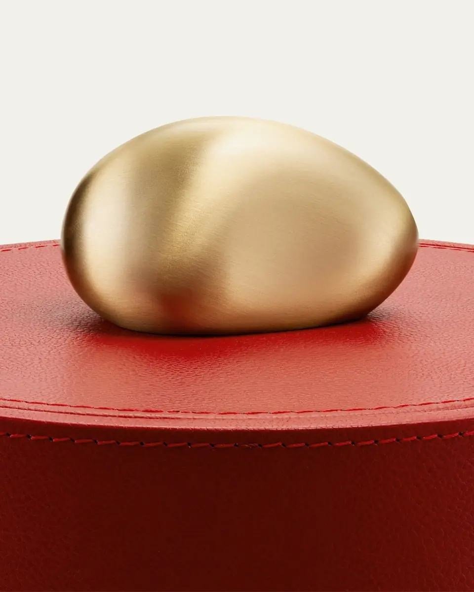 ASSOULINE Pebble Tall Leather Trinket Box | Thumbnail 2 ASSOULINE Pebble Tall Leather Trinket Box | Thumbnail 2