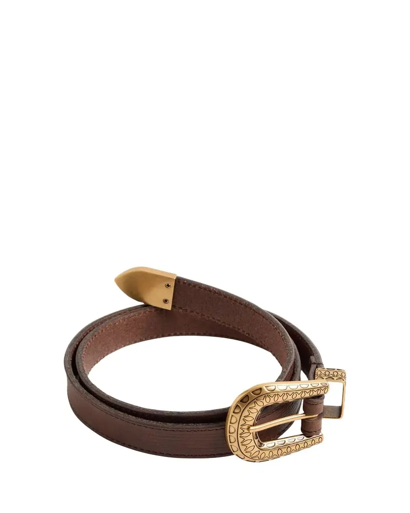 Valentino Garavani VLogo Signature Engraved Leather Belt, 20mm | Image 1 Valentino Garavani VLogo Signature Engraved Leather Belt, 20mm | Image 1