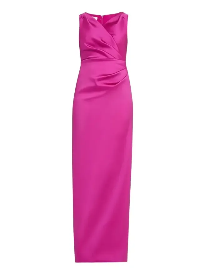 Ruched Mikado Column Gown Ruched Mikado Column Gown