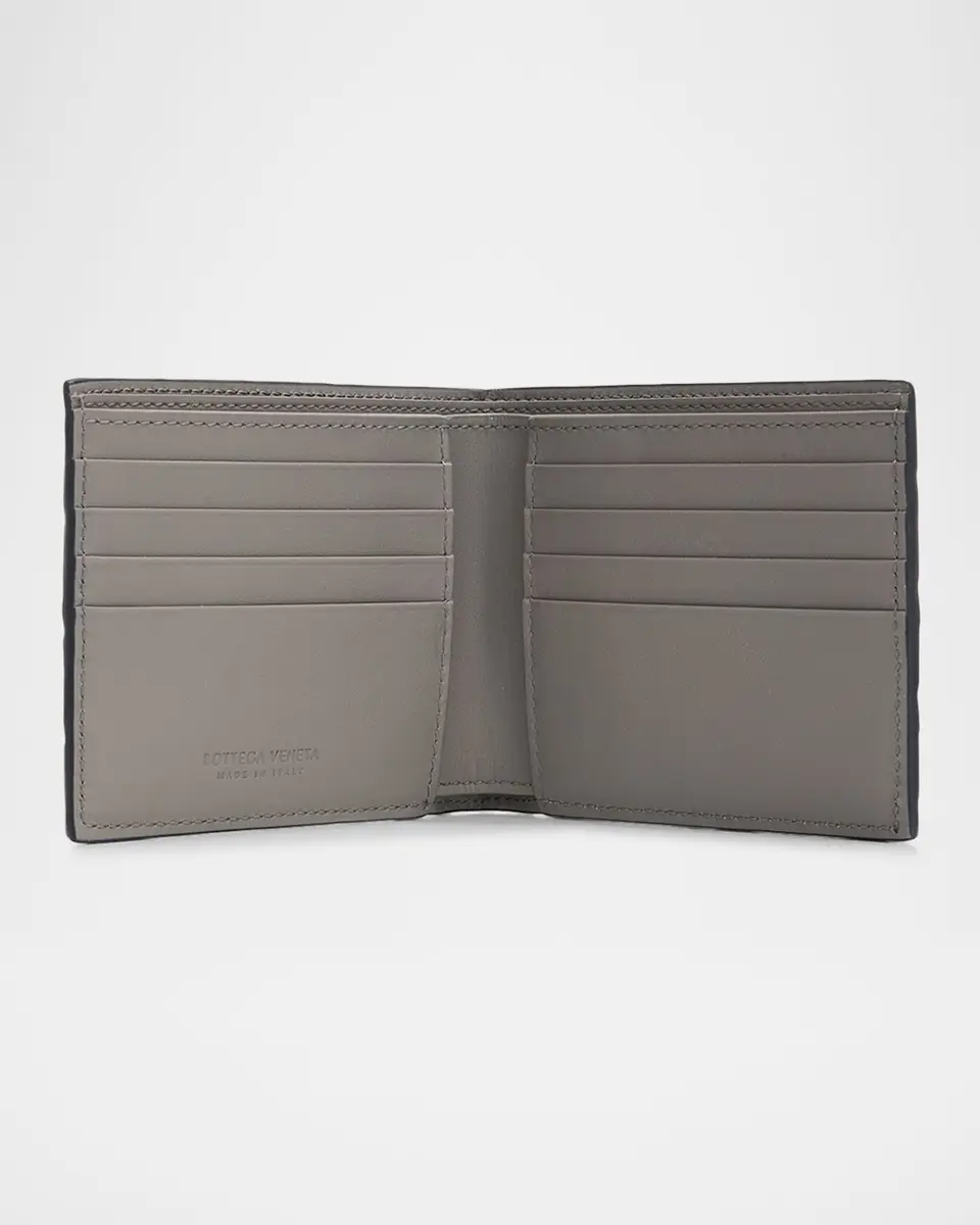 Bottega Veneta Men's Intrecciato 15 Bicolor Leather Bifold Wallet | Thumbnail 16 Bottega Veneta Men's Intrecciato 15 Bicolor Leather Bifold Wallet | Thumbnail 16